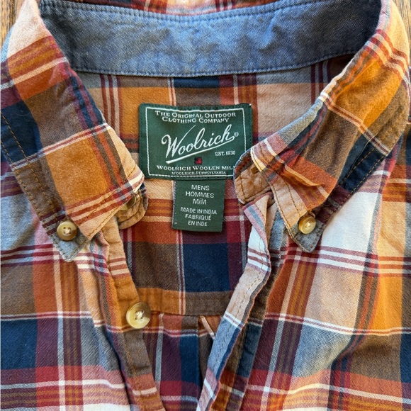 Woolrich Multicolor Plaid Button Down Shirt - Picture 2 of 3